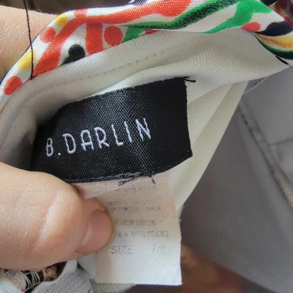 Muli Color Print Mini Dress - Picture 3 of 3